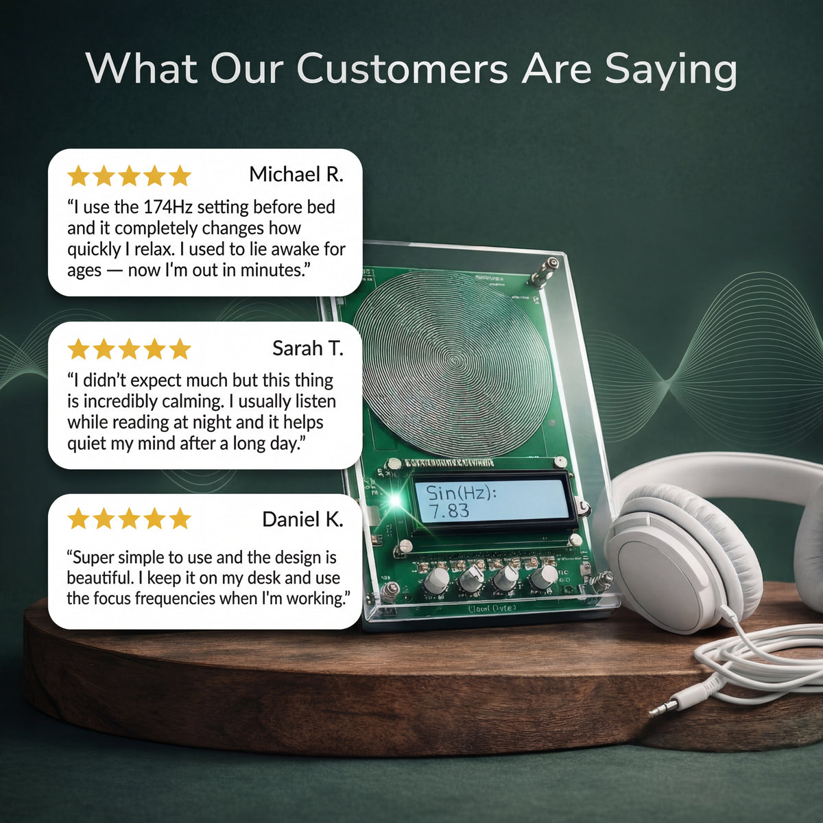 Schumann Pure Sine Wave Generator